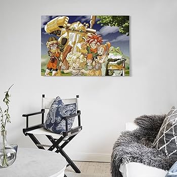 Amazon.co.jp: クロノ・トリガー アートパネル キャンバス 壁